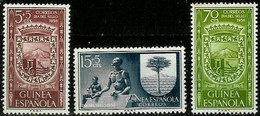 SPANISH GUINEA..1956..Michel # 327-329...MNH. - Spanish Guinea