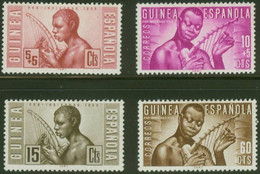 SPANISH GUINEA..1953..Michel # 286-289...MNH. - Guinea Spagnola