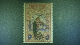 1945 N° 197B TIMBRE FISCAUX  5 PI S 30 C BRUN OBLITÉRÉ - Postage Due