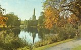 22016   Regno  Unito,  Stratford-upon-Avon,  Shakespeare"s  Avon  And  Holy  Trinity  Church,  VG - Stratford Upon Avon