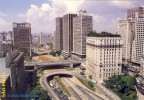 BRASIL - São Paulo - SP - Vale Do Anhangabau Com Viaduto - São Paulo