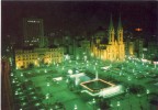 BRASIL - Turistico - São Paulo - Vista Nocturna Da Praça Da Sé - São Paulo