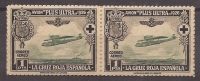 ES347-LA421TA.España Spain Espagne 1ª CRUZ ROJA ESPAÑOLA AEREA 1926 (Ed 347**par) Sin Charnela MAGNIFICO - Neufs