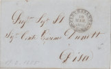 TOSCANE LETTRE DE PIETRASANTA 1855  CACHET D'ARRIVEE - Tuscany