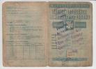 FDGB Mitgliedsbuch  1949-1950 Mit 45 FDGB Marken Verschiedene Nominale - Cartes De Membre