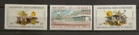 Comores 1972 N° PA 39 / 41 ** Avions, Aérogare, Moroni, Aéroport, Décoration, Tour De Contrôle, Pirogue, Mosquée - Unused Stamps