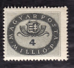 HONGRIE  1946  -  YT  791   - NEUF* - Unused Stamps