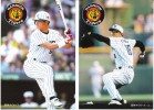 Hanshin Tigers, Japan Baseball Team, Nippon Professional Baseball League, Lot Of 5 Different C1990s Postcards & Enve - Baseball