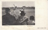 Japan Baseball Action Player Bats, Crowd Behind Home Plate, C1940s/50s Vintage Postcard - Baseball