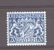Allemagne  -  Bavière  -  Services  -  1916  :  Mi  20  ** - Nuevos