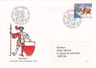 Superbe Oblitération De Genève - Escalade Sur Lettre Du Groupe Philatélique PTT De Lausanne - 8-9 Déc.2001 / 1013 - Storia Postale