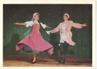 CPA - STATE FOLK DANCE - ENSEMBLE OF THE U. R. S. S. - I. A. MOISEYEV - KOROBOCHKA - FROM THE RUSSIAN SUITE - Dance