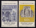 Tchécoslovaquie 1966 N°Y.T. ;  1481 Et 1482** - Neufs