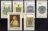 Tchécoslovaquie 1968 N°Y.T. ;  1647 à 1652** - Unused Stamps