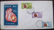 1972 MALTA FDC WHO DAY HEALTH HEART - WHO