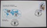 1986 TURKISH REPUBLIC OF NORTHERN CYPRUS FDC FAO FIAT PANIS - Against Starve