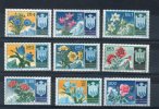 SAN MARINO  1953 -- Fiori 1° Emissione--- Complete  ** MNH / VF - Nuevos