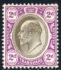 Transvaal 1904-1909. 2d Black And Purple (wmk.MCA). SACC 268*. - Transvaal (1870-1909)