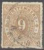 1869 Freimarken Ziffern Im Oval Durchstochen 9 Kr Mi 40 / Sc 51 / Y&T 40 Gestempelt/oblitere/used - Used
