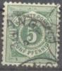 1890 Freimarken Ziffern 5 Pf Mi 56 / Sc 59 / Y&T 59 Gestempelt/oblitere/used - Used