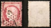N° 57 80 C Rose CERES Oblit TB Cote 15€ - 1871-1875 Ceres