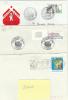 Timbres Sur Lettres 1990 LOT De 6 Enveloppes à Examiner - Lettres & Documents