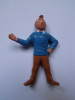 FIGURINE - HERGE - TINTIN -  ESSO-  BELVISION - 1973 - LE LAC AUX REQUINS - Tim & Struppi