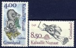 ##Greenland 1995. Figurehead Figures. Michel 277-78. MNH(**) - Ongebruikt