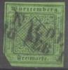 1851 Freimarken Ziffern 6 (Kr) Mi 3 / Sc 3 / Y&T 3 Gestempelt/oblitere/used - Usati