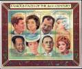 GAMBIE - GAMBIA:  Feuillet: Kennedy, Marylyn Monroe, Mao, DeGaulle  (MNH) ** Famous Faces Of 20th Century - Andere & Zonder Classificatie