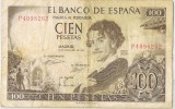 Billete 100 Pesetas 1965. Gustavo Adolfo Becquer - 100 Pesetas