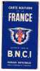 CARTE ROUTIERE - FRANCE - BANQUE NATIONALE POUR LE COMMERCE ET L´INDUSTRIE - 1 : 300000° - Roadmaps