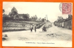 VAUMOISE  -  Place De L' Eglise Et Rue Du Centre - Vaumoise