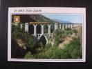 Train Jaune Sur Le Viaduc De Sejourne, Près De Villefranche De Conflent - Structures