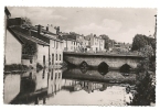 Montfaucon-sur-Moine (49) : Le Pont Sur La Moine Env 1952 (animée). - Montfaucon