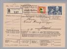 Heimat SO Kappel 1930-12-19 R-Einzugsmandat Mit Zu#PJ55+56 - Storia Postale