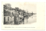 Montmorillon (86) :Le Quartier De La Rive Gauche De La Gartempe En Aval Du Vieux Pont En 1905. - Montmorillon