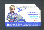 LITHUANIA  -  Urmet Phonecard As Scan - Lituania