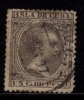 Cuba Used 1c Brown 1890 - Oblitérés