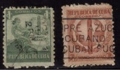 Cuba Used 1939, Tobacco Leaves, Plants, Globe, - Used Stamps