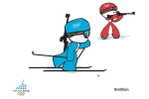 A44-052   @  2006 Torino Winter Olympic Games   , ( Postal Stationery , Articles Postaux ) - Invierno 2006: Turín