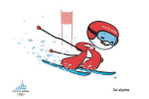 A44-062   @  2006 Torino Winter Olympic Games   , ( Postal Stationery , Articles Postaux ) - Winter 2006: Turin