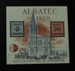 Feuillet-Souvenir CNEP : ALSATEC 1980 - CNEP