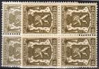 420 +a   Blocs De 4  **  Cob 7.6 - 1935-1949 Kleines Staatssiegel