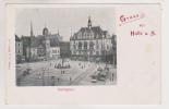 Gruss Aus Halle A Salle.Marktplatz. - Halle (Saale)