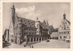 N2780 Rothenburg Ob Der Tauber Rathause Town Hall Not Used Perfect  Shape - Rothenburg O. D. Tauber