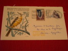 Monaco Interessante Lettre Timbrée - Postmarks