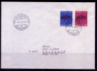 SUISSE   Europa 1972  N° Y&T 899 Et 900  Sur Lettre - Cartas & Documentos