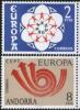 Mint Stamps Europa CEPT 1973 From Andorra - 1973