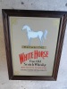 ANCIEN MIROIR WHITE HORSE FINE OLD SCOTCH WHISKY GLASGOW & LONDON (ESTAB 1742) - Spiegel